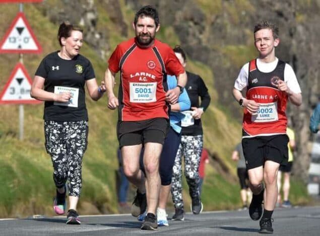 Larne athletic club coastal road runs 2022 (25)